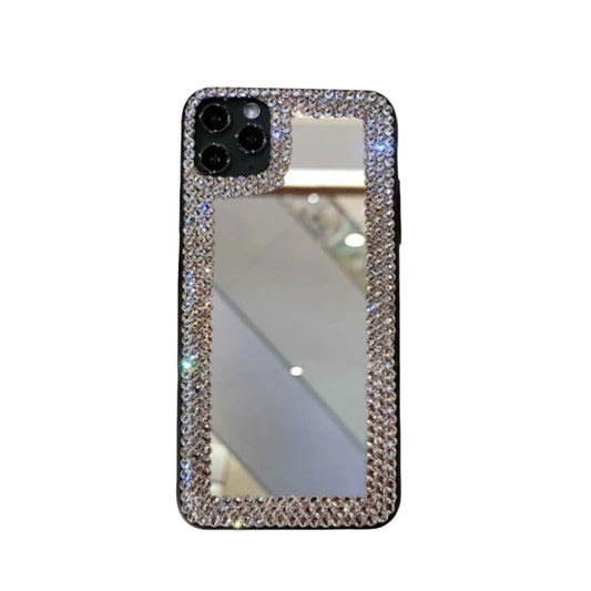 Mirror Rhinestone Case